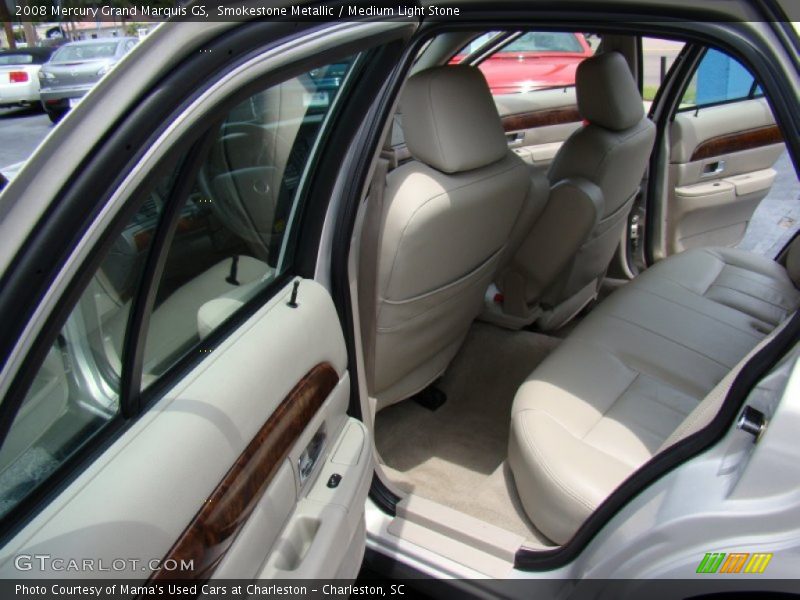 Smokestone Metallic / Medium Light Stone 2008 Mercury Grand Marquis GS
