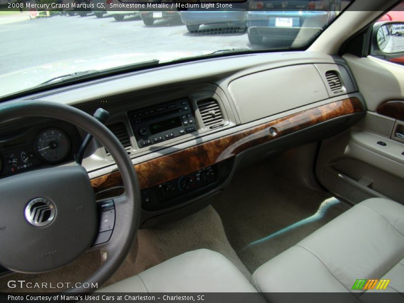 Smokestone Metallic / Medium Light Stone 2008 Mercury Grand Marquis GS