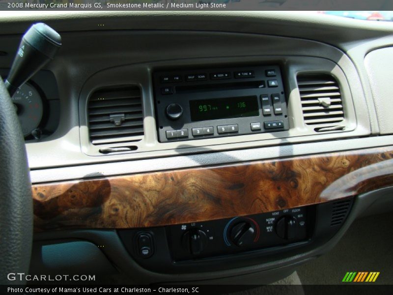 Smokestone Metallic / Medium Light Stone 2008 Mercury Grand Marquis GS