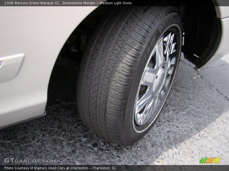Smokestone Metallic / Medium Light Stone 2008 Mercury Grand Marquis GS