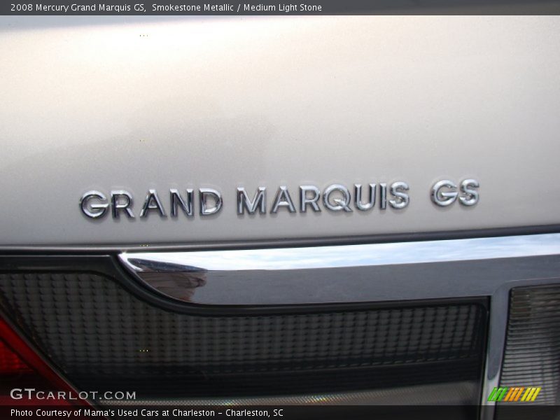 Smokestone Metallic / Medium Light Stone 2008 Mercury Grand Marquis GS