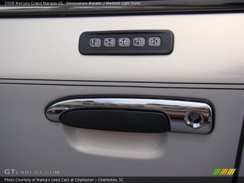 Smokestone Metallic / Medium Light Stone 2008 Mercury Grand Marquis GS