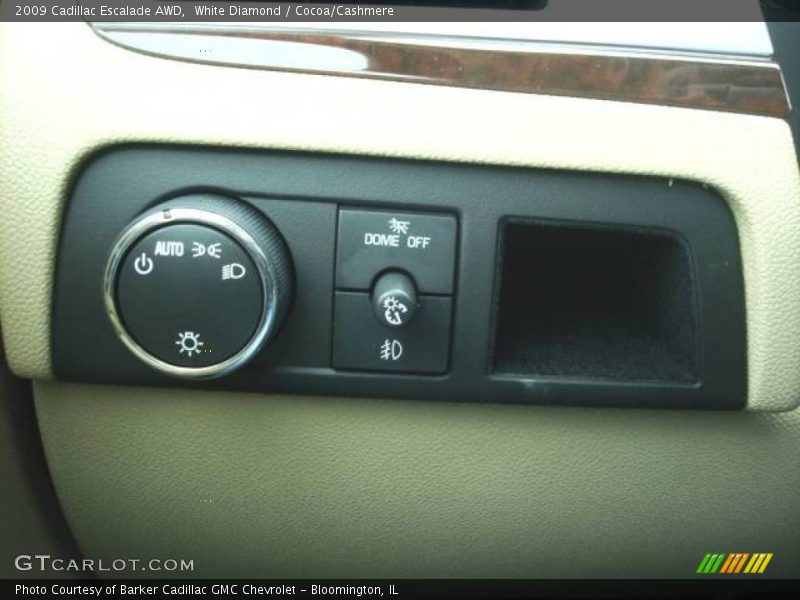 White Diamond / Cocoa/Cashmere 2009 Cadillac Escalade AWD