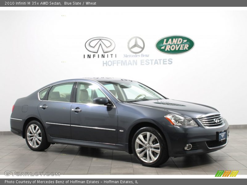 Blue Slate / Wheat 2010 Infiniti M 35x AWD Sedan