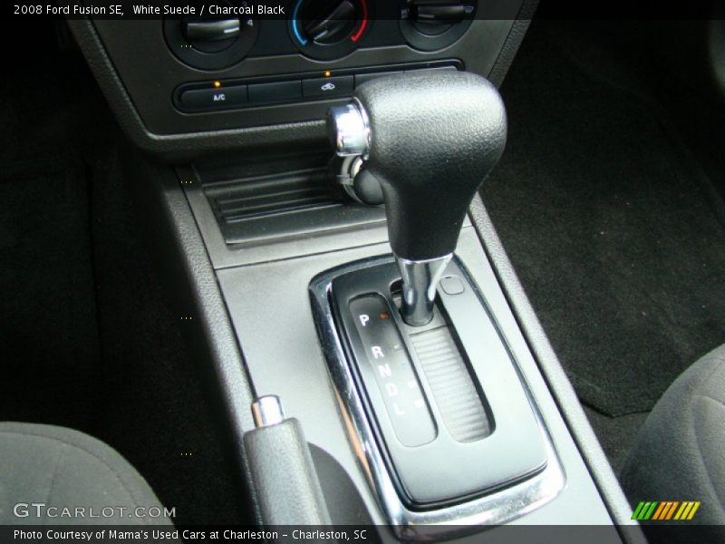 White Suede / Charcoal Black 2008 Ford Fusion SE