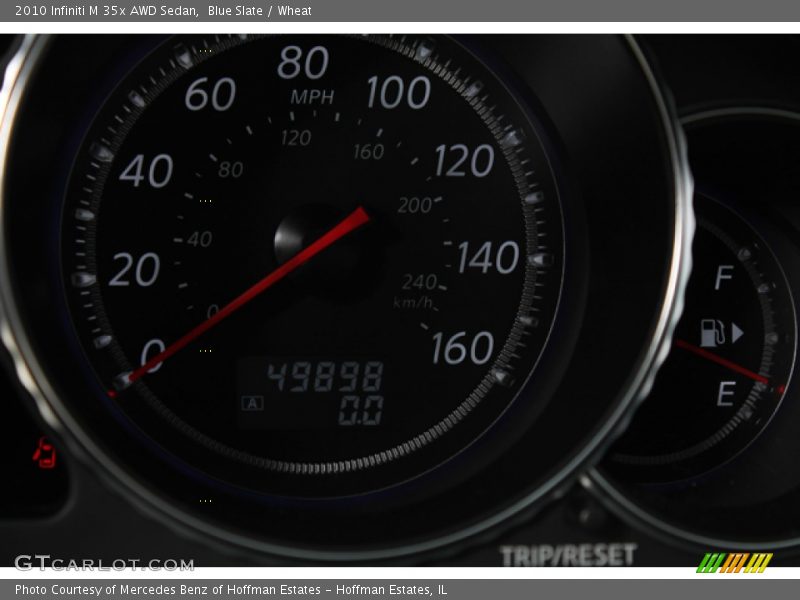 Blue Slate / Wheat 2010 Infiniti M 35x AWD Sedan