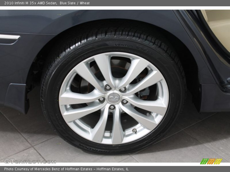 Blue Slate / Wheat 2010 Infiniti M 35x AWD Sedan
