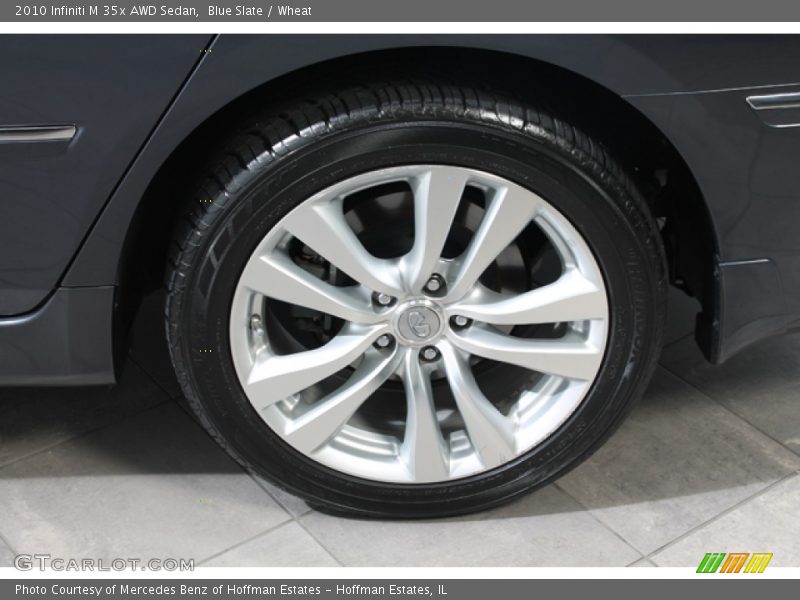 Blue Slate / Wheat 2010 Infiniti M 35x AWD Sedan