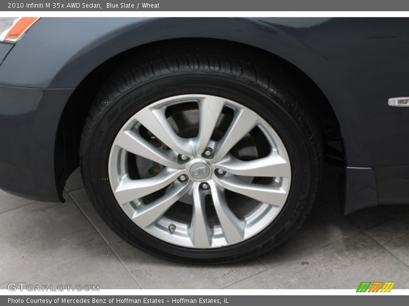 Blue Slate / Wheat 2010 Infiniti M 35x AWD Sedan