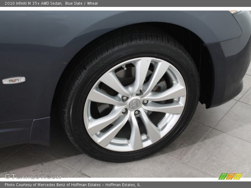 Blue Slate / Wheat 2010 Infiniti M 35x AWD Sedan