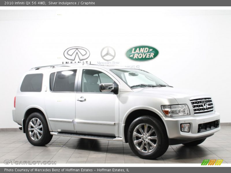 Silver Indulgence / Graphite 2010 Infiniti QX 56 4WD
