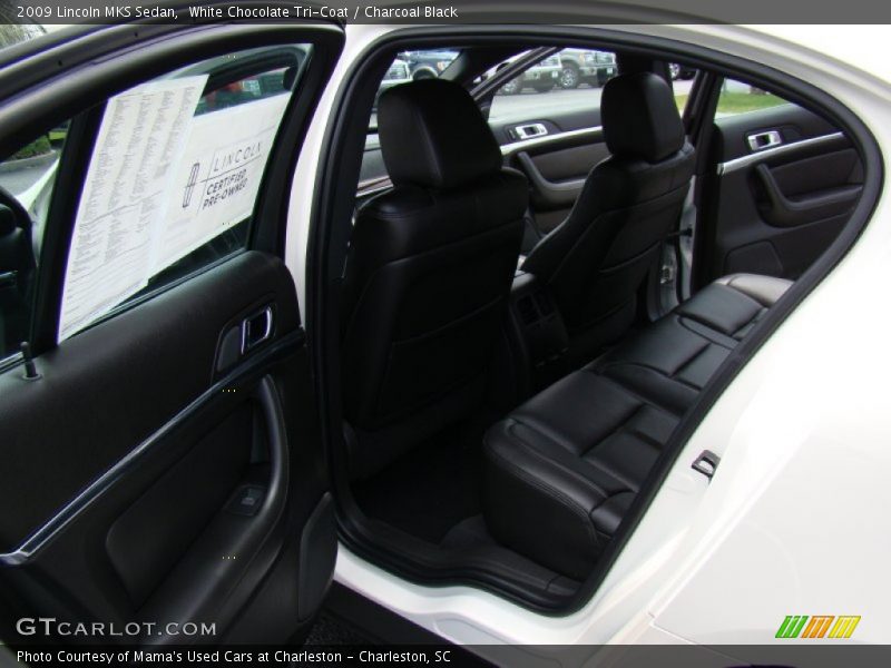 White Chocolate Tri-Coat / Charcoal Black 2009 Lincoln MKS Sedan