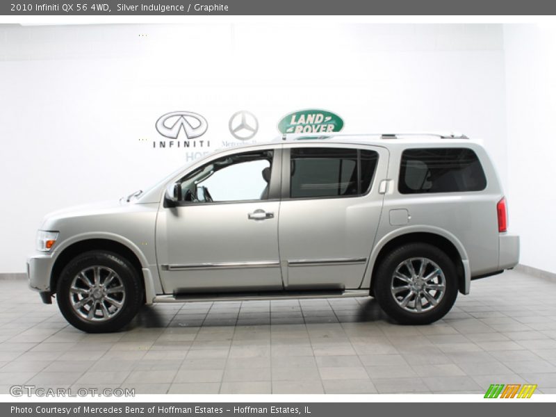 Silver Indulgence / Graphite 2010 Infiniti QX 56 4WD