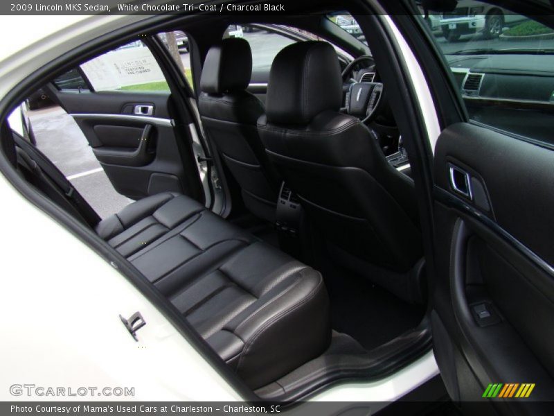 White Chocolate Tri-Coat / Charcoal Black 2009 Lincoln MKS Sedan