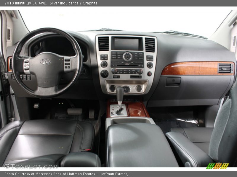 Silver Indulgence / Graphite 2010 Infiniti QX 56 4WD