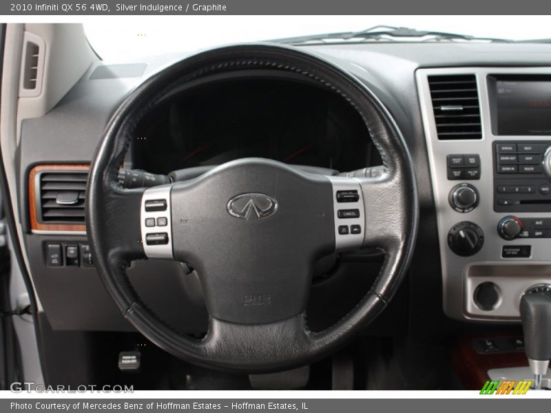 Silver Indulgence / Graphite 2010 Infiniti QX 56 4WD