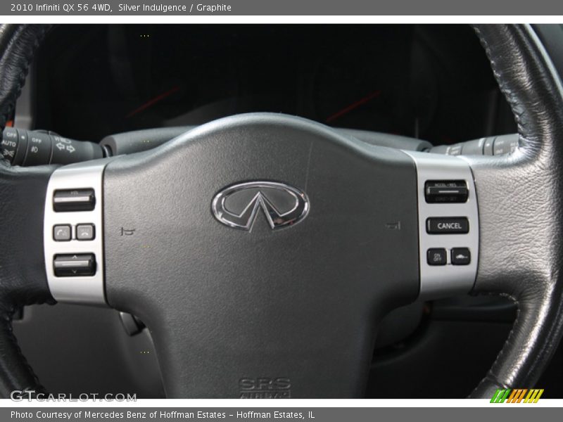 Silver Indulgence / Graphite 2010 Infiniti QX 56 4WD