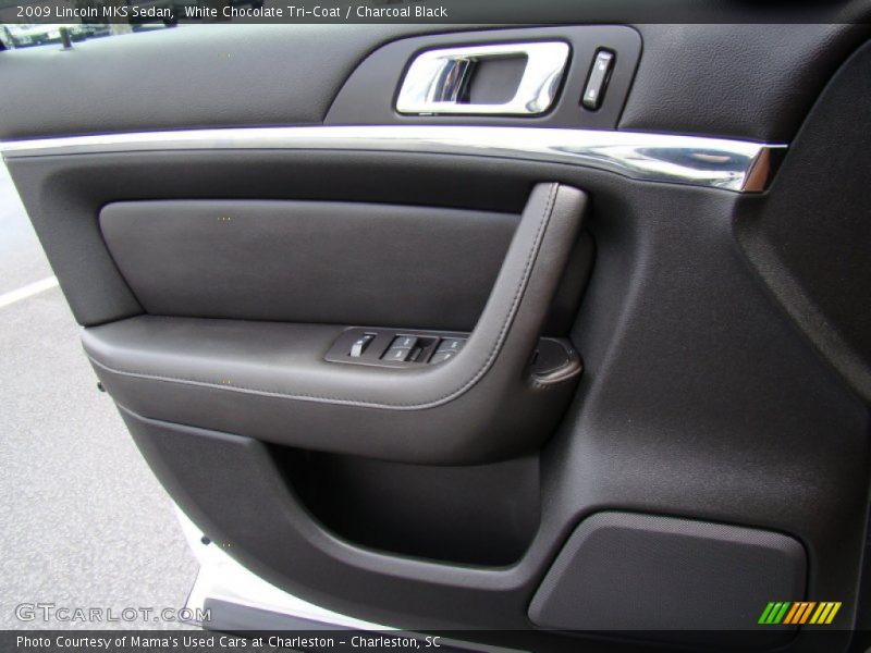 White Chocolate Tri-Coat / Charcoal Black 2009 Lincoln MKS Sedan