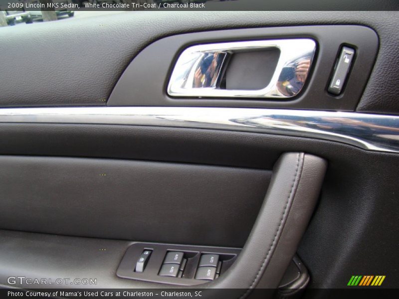 White Chocolate Tri-Coat / Charcoal Black 2009 Lincoln MKS Sedan