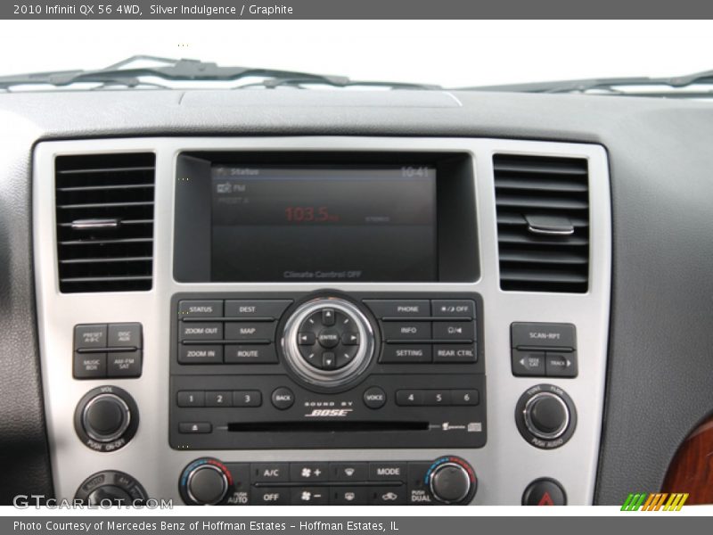 Silver Indulgence / Graphite 2010 Infiniti QX 56 4WD