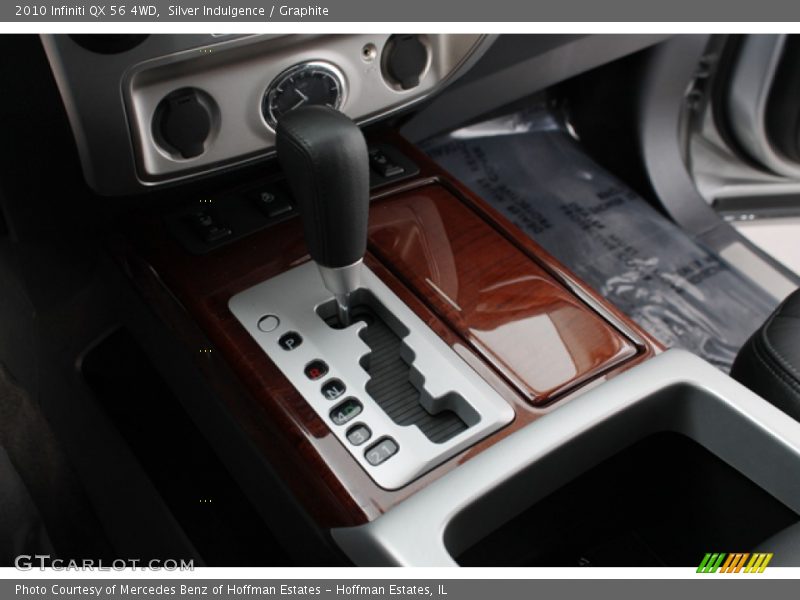 Silver Indulgence / Graphite 2010 Infiniti QX 56 4WD