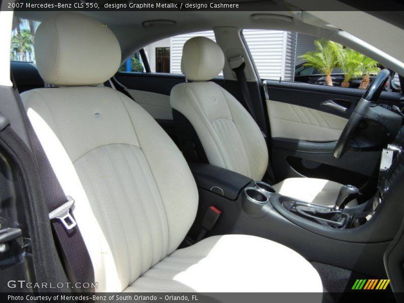 designo Graphite Metallic / designo Cashmere 2007 Mercedes-Benz CLS 550