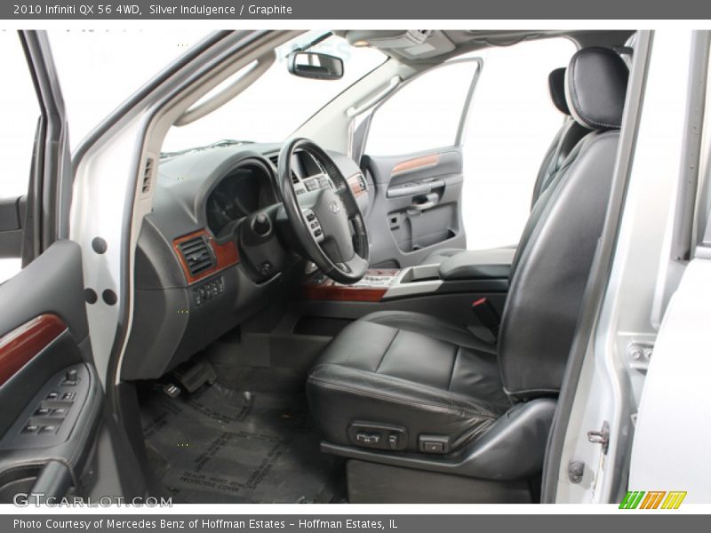 Silver Indulgence / Graphite 2010 Infiniti QX 56 4WD