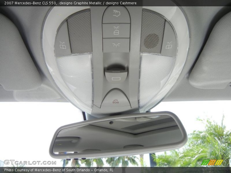 designo Graphite Metallic / designo Cashmere 2007 Mercedes-Benz CLS 550