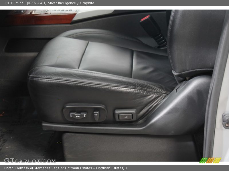 Silver Indulgence / Graphite 2010 Infiniti QX 56 4WD