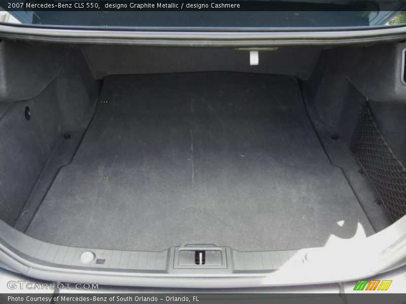 designo Graphite Metallic / designo Cashmere 2007 Mercedes-Benz CLS 550