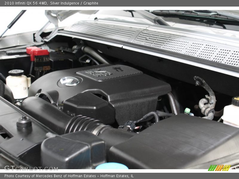 Silver Indulgence / Graphite 2010 Infiniti QX 56 4WD