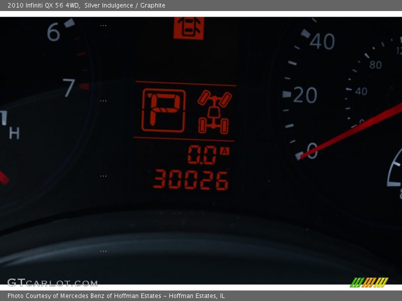Silver Indulgence / Graphite 2010 Infiniti QX 56 4WD