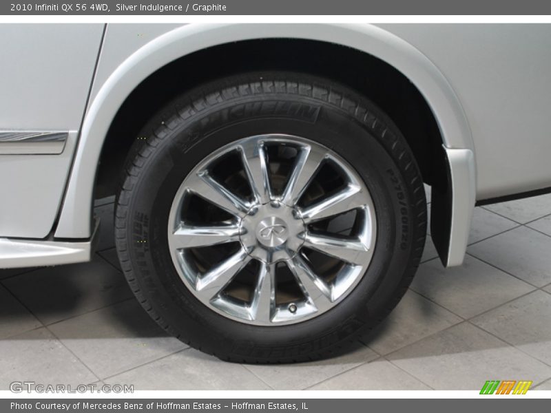 Silver Indulgence / Graphite 2010 Infiniti QX 56 4WD