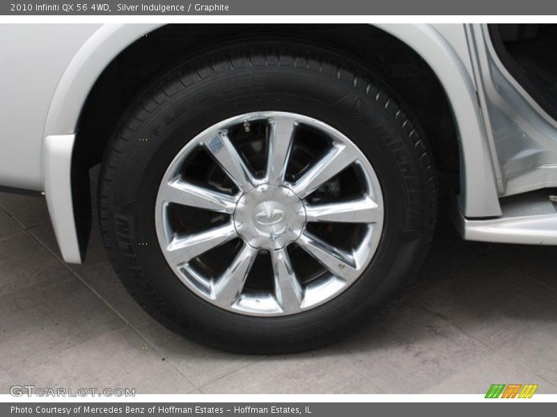 Silver Indulgence / Graphite 2010 Infiniti QX 56 4WD