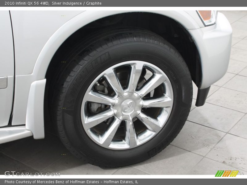 Silver Indulgence / Graphite 2010 Infiniti QX 56 4WD