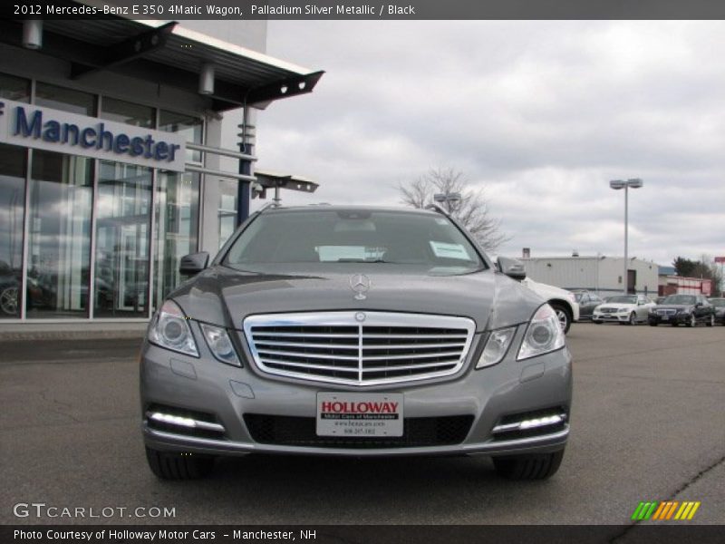 Palladium Silver Metallic / Black 2012 Mercedes-Benz E 350 4Matic Wagon