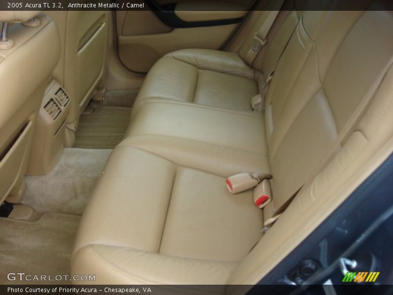 Anthracite Metallic / Camel 2005 Acura TL 3.2