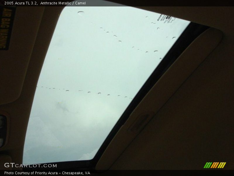 Anthracite Metallic / Camel 2005 Acura TL 3.2