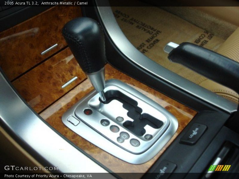 Anthracite Metallic / Camel 2005 Acura TL 3.2