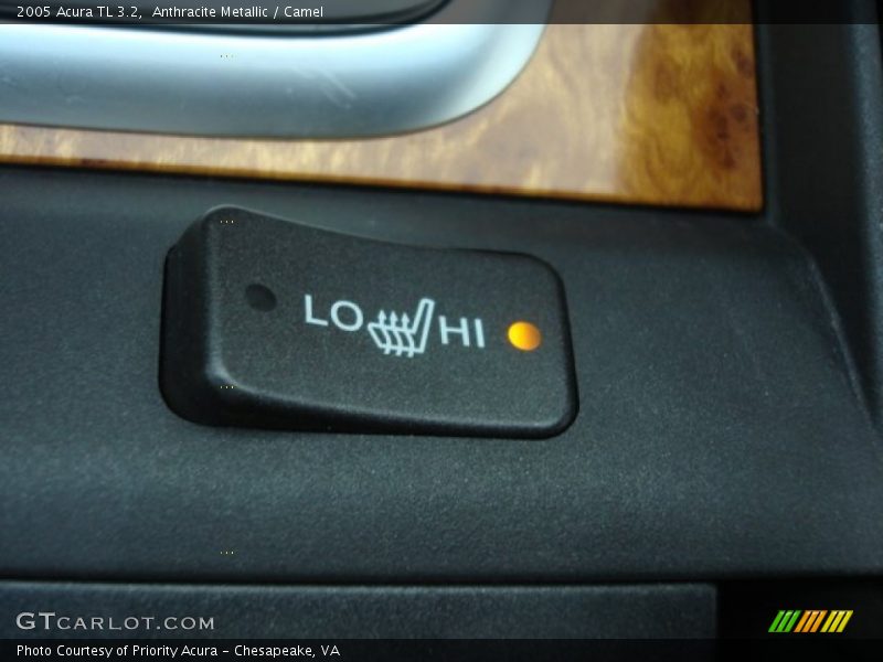 Anthracite Metallic / Camel 2005 Acura TL 3.2