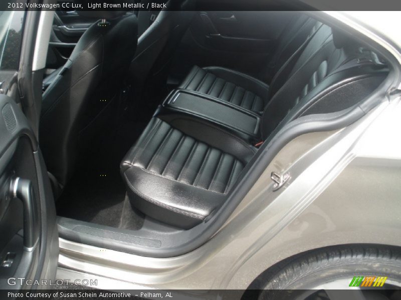 Light Brown Metallic / Black 2012 Volkswagen CC Lux