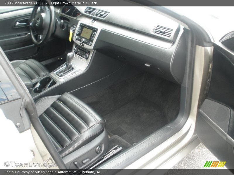Light Brown Metallic / Black 2012 Volkswagen CC Lux