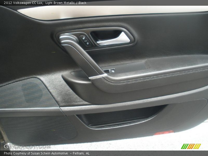 Light Brown Metallic / Black 2012 Volkswagen CC Lux