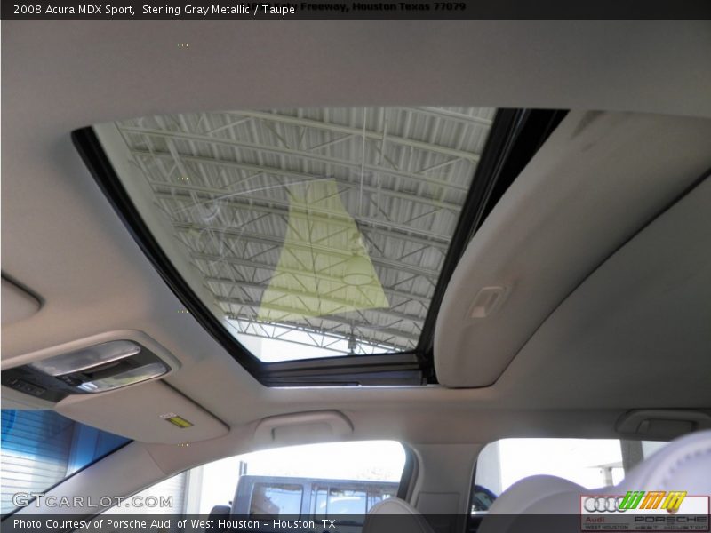 Sterling Gray Metallic / Taupe 2008 Acura MDX Sport