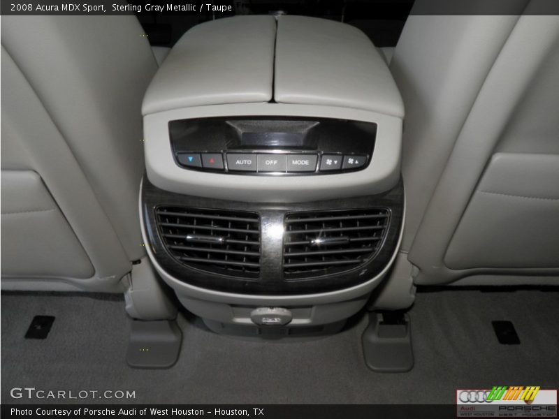 Sterling Gray Metallic / Taupe 2008 Acura MDX Sport