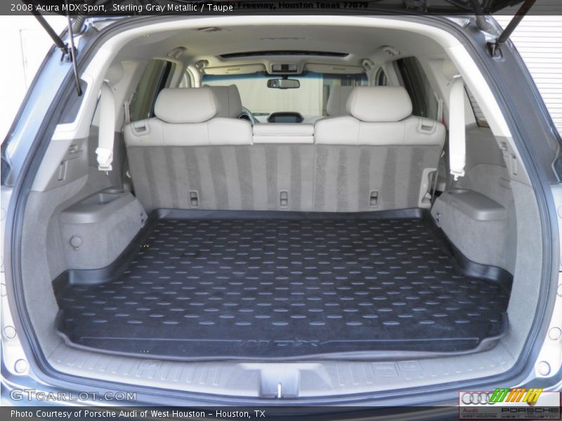 Sterling Gray Metallic / Taupe 2008 Acura MDX Sport