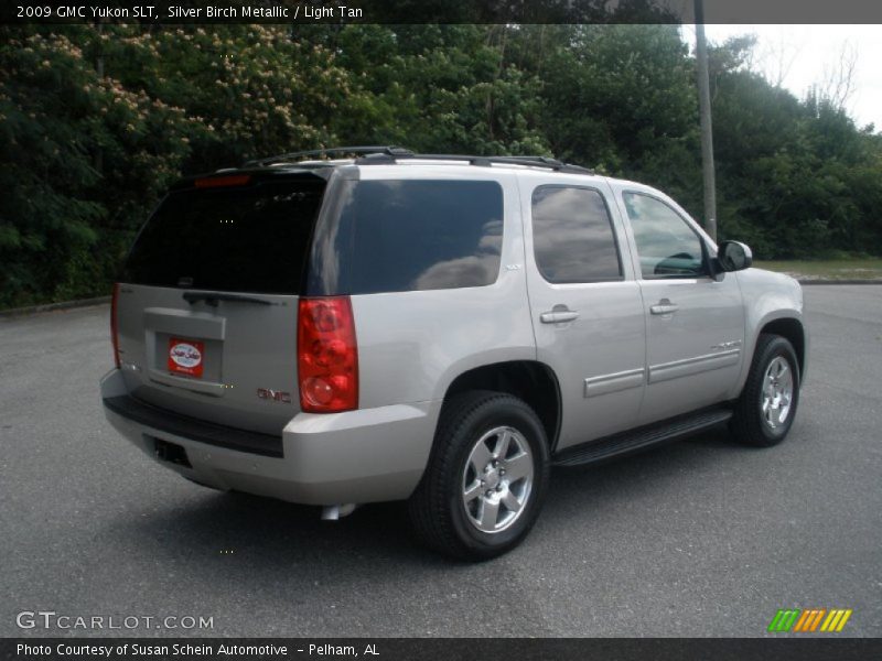 Silver Birch Metallic / Light Tan 2009 GMC Yukon SLT