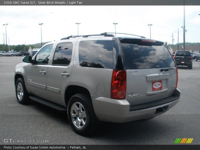 Silver Birch Metallic / Light Tan 2009 GMC Yukon SLT
