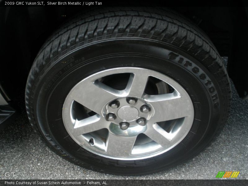 Silver Birch Metallic / Light Tan 2009 GMC Yukon SLT