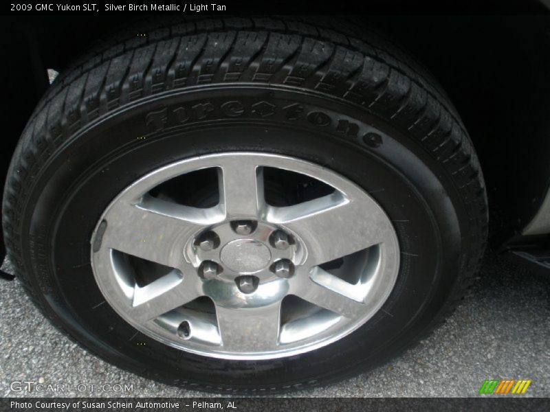 Silver Birch Metallic / Light Tan 2009 GMC Yukon SLT
